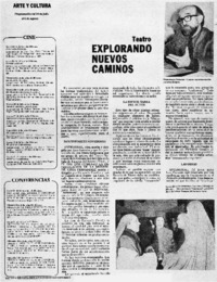 Explorando nuevo caminos.