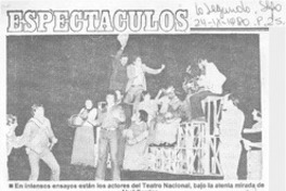 Parten las funciones de "El ideal de un calavera".