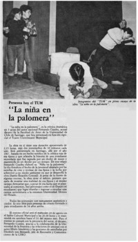 La Niña en la palomera"