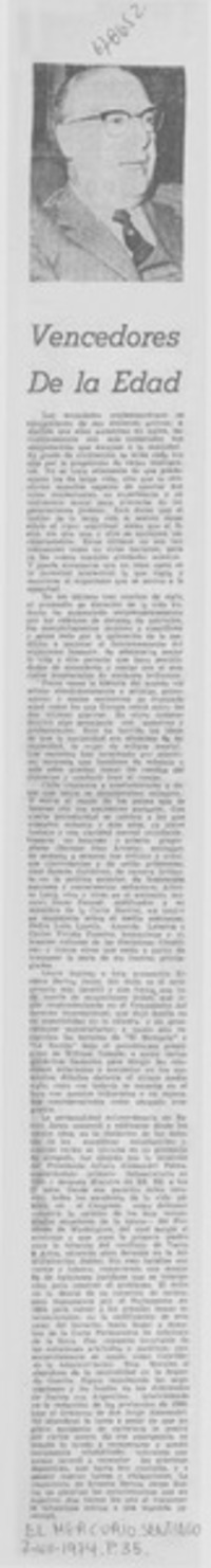 Vencedores de la edad.