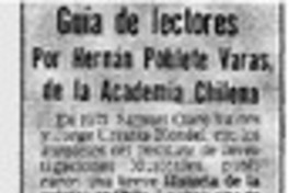 Guía de lectores