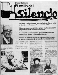 El exilio del silencio.