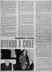Oyendo a Chile
