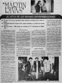 Martín Rivas".