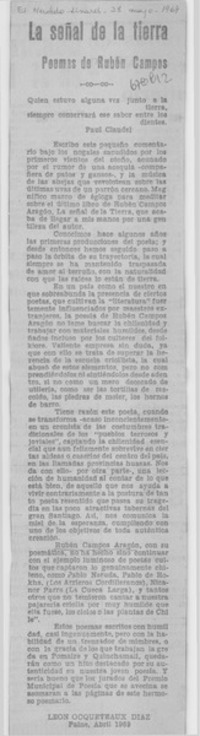 La señal de la tierra