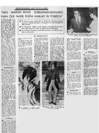 Hice Martín Rivas sobredimensionando para que nadie pueda hablar de pobreza"