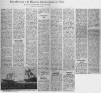 Introducción a la historia internacional de Chile