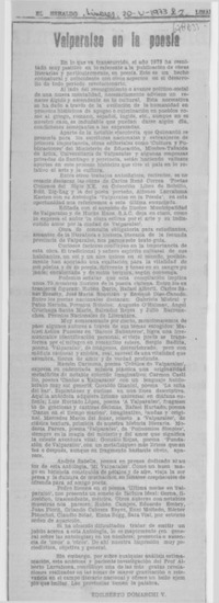 Valparaíso en la poesía