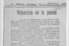 Valparaíso en la poesía