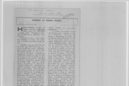 También la tierra muere.