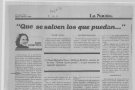 Michael no se ha fugado y declarará ante la justicia" : [entrevista]