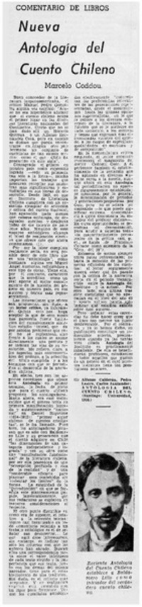 Antología del cuento chileno