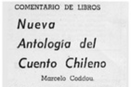 Antología del cuento chileno