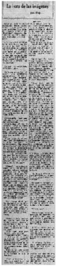 La hora de las imágenes