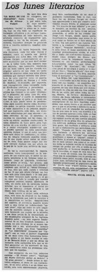 Los lunes literarios