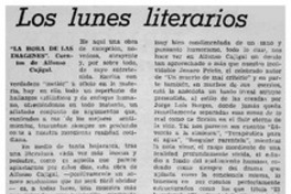 Los lunes literarios