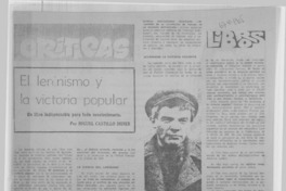 El leninismo y la victoria popular