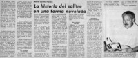 La Historia del salitre en una forma novelada.