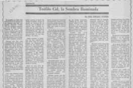 Teófilo Cid, la sombra iluminada