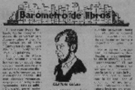 Barómetro de libros