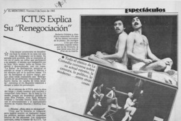 ICTUS explica su "Renegociación" : [entrevista]