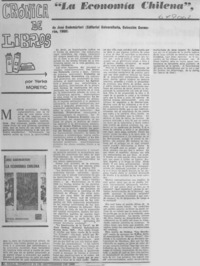 La economía chilena