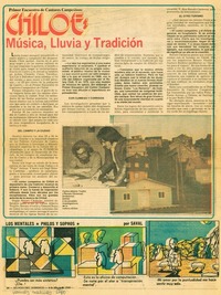 Chiloé, música, lluvia y tradición.