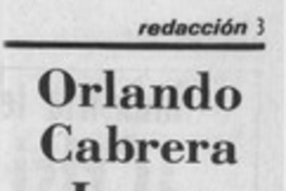 Orlando Cabrera Leyva