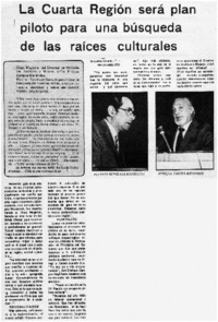 La Cuarta región será piloto para una búsqueda de las raíces culturales.