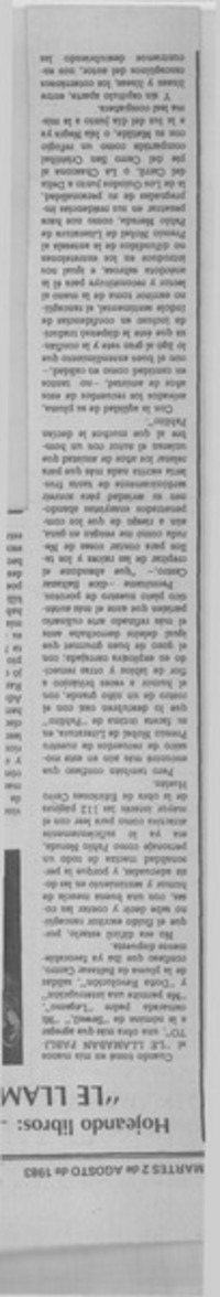 Le llamaban Pablito"