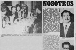 Nosotros y los escritores.