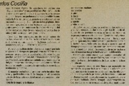 Un Libro de poemas de Carlos Cociña