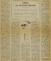 Chile, una advertencia americana