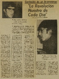 La Revolución nuestra de cada día"