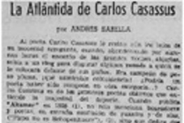 La Atlántida de Carlos Casassus