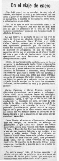 En el ciaje de enero