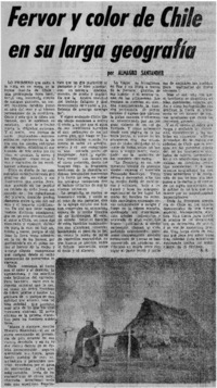 Fervor y color de Chile en su larga geografía