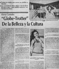 Globe-Trotter" de la belleza y la cultura : [Entrevista]