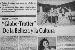 Globe-Trotter" de la belleza y la cultura : [Entrevista]
