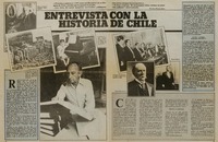 Entrevista con la historia de Chile : [Entrevista]