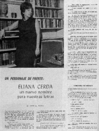 Eliana Cerda un nuevo nombre para nuestras letras: [entrevista]