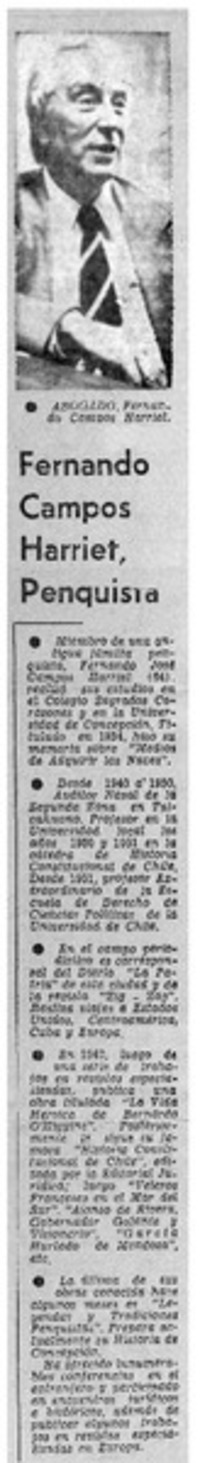 Fernando Campos Harriet.