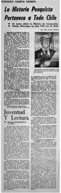 La Historia penquista pertenece a todo Chile