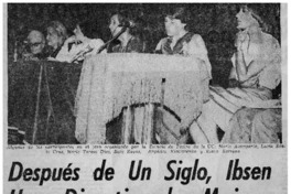 Después de un siglo, Ibsen hace discutir a las mujeres