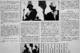 Hombre, letra, imagen