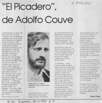 El picadero", de Adolfo Couve