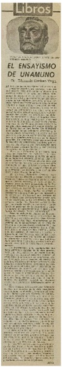 El ensayismo de Unamuno