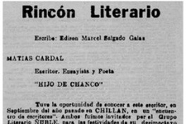 Rincón literario