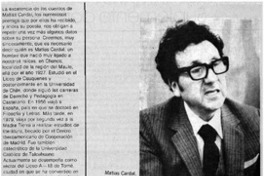Dos libros de Matías Cardal