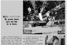 Un Premio huaso para una hija de la lluvia